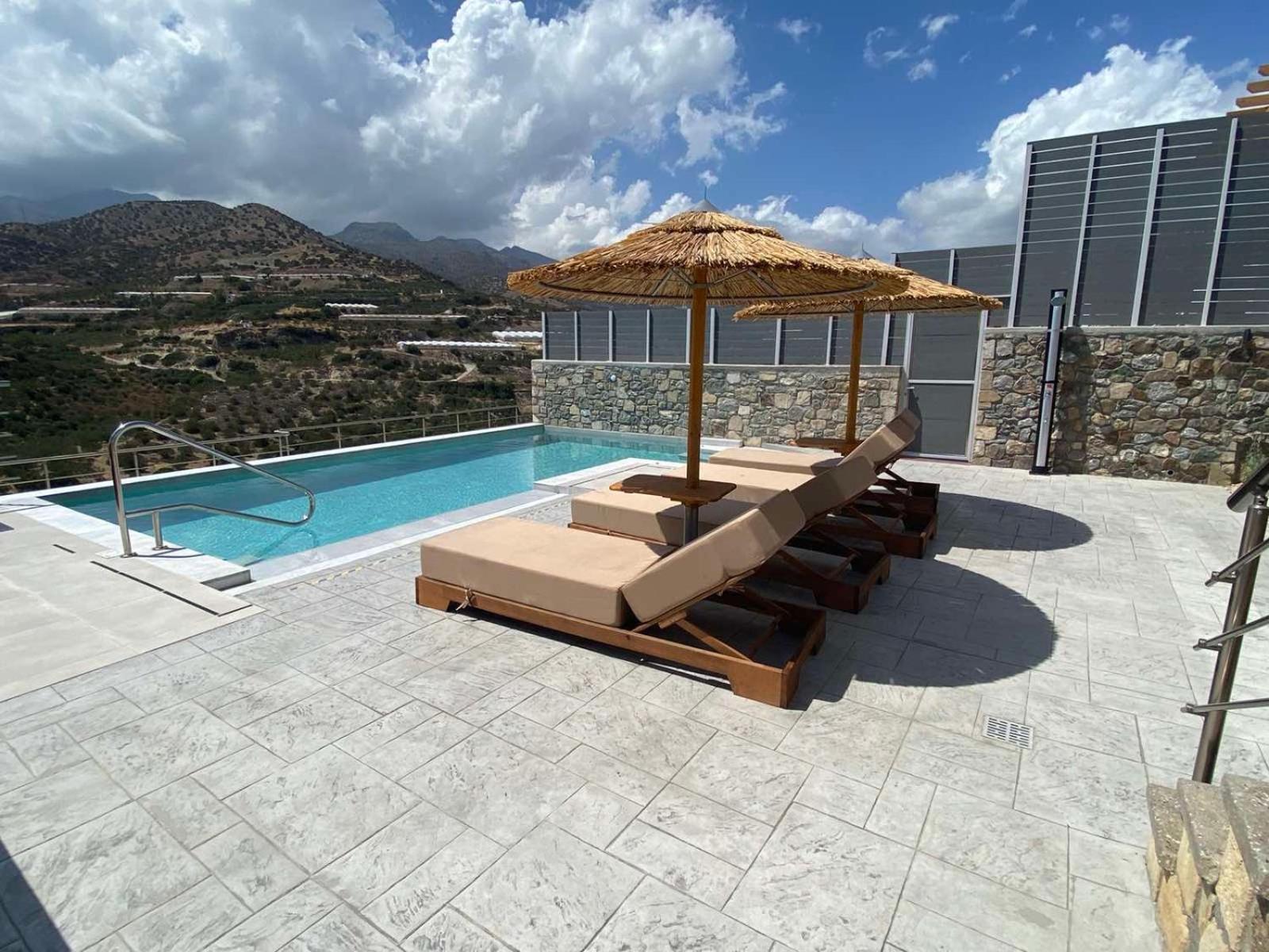 Mediterranean View Villa Makrýgialos Esterno foto