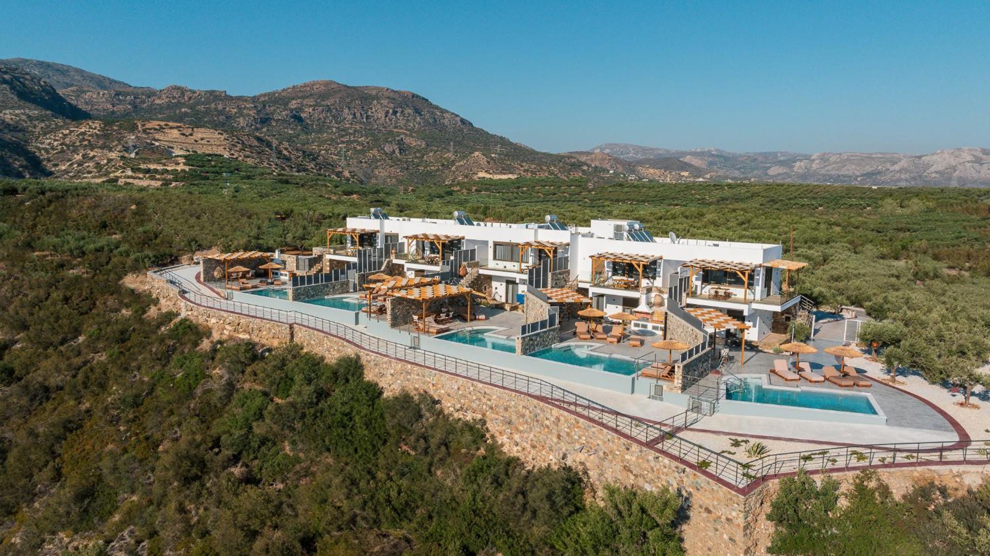 Mediterranean View Villa Makrýgialos Esterno foto