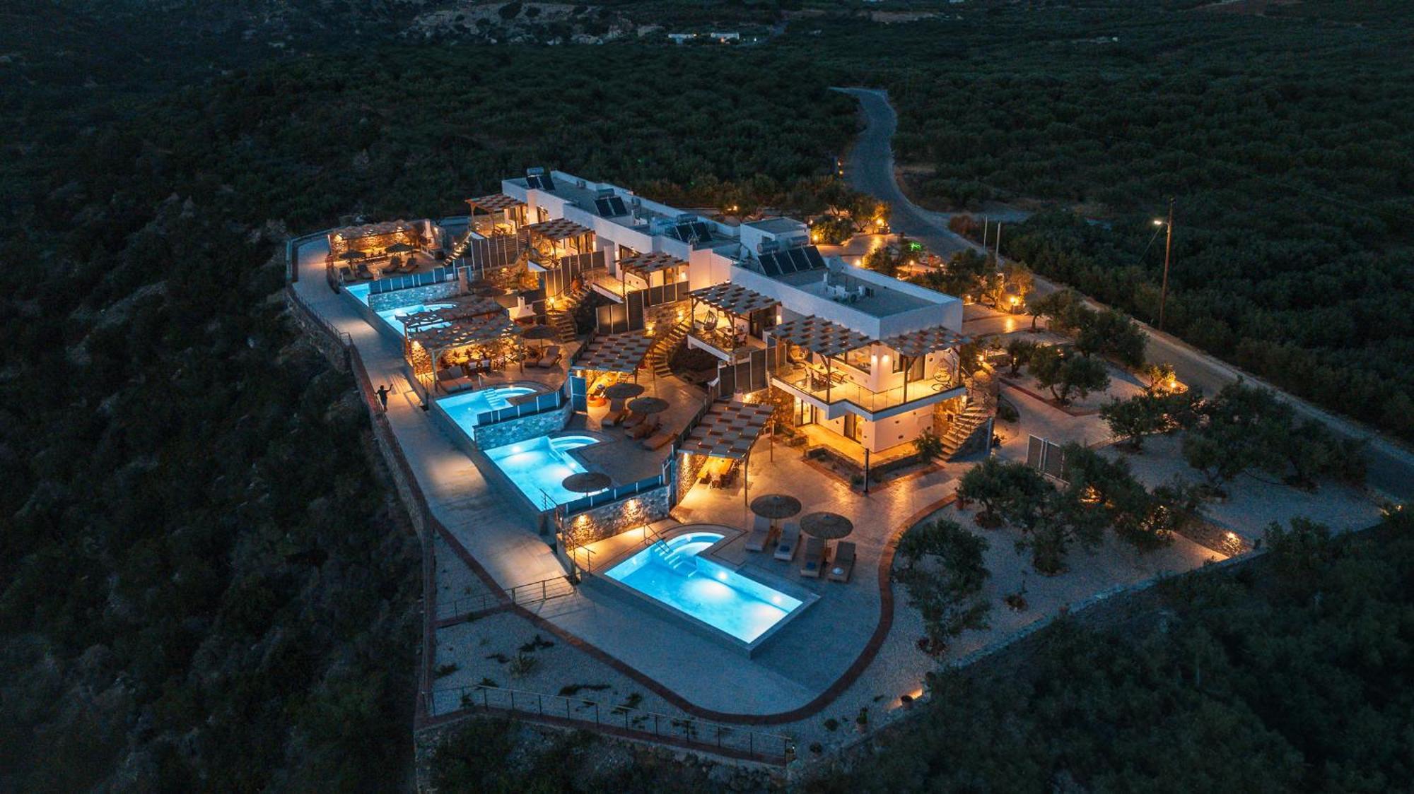 Mediterranean View Villa Makrýgialos Esterno foto