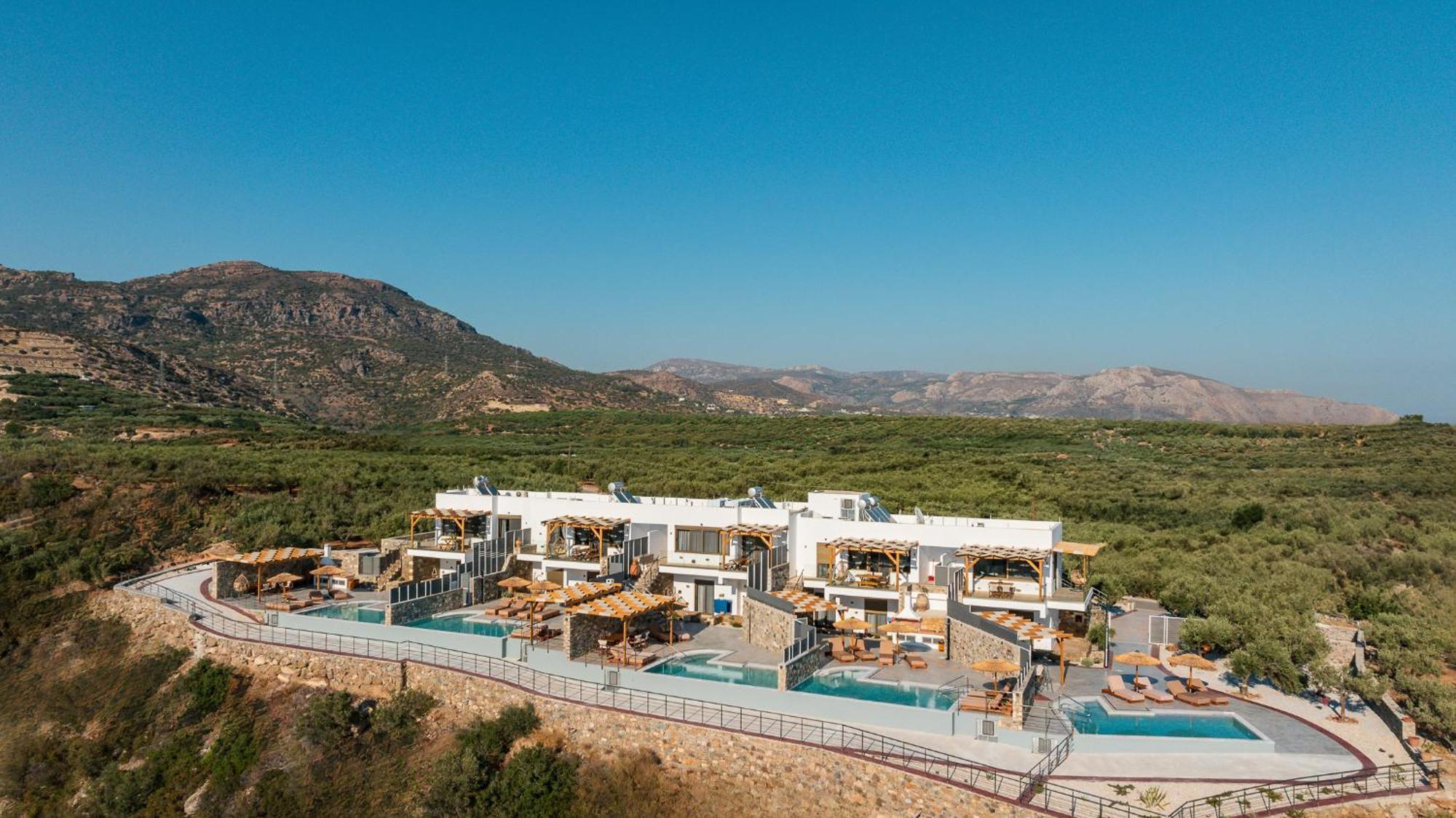 Mediterranean View Villa Makrýgialos Esterno foto