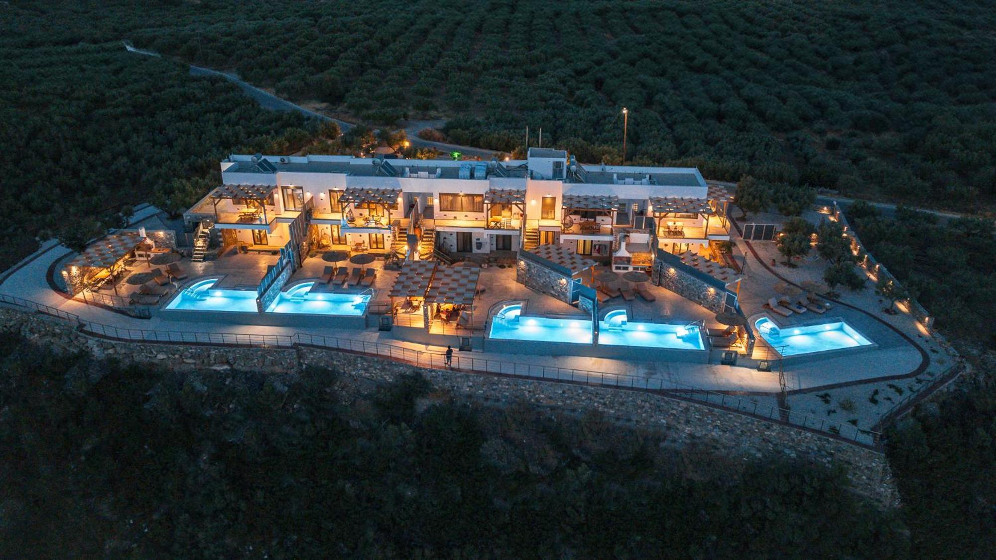 Mediterranean View Villa Makrýgialos Esterno foto